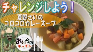 74. 野菜のコロコロカレースープ