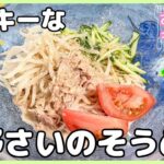 145.夏野菜そうめん